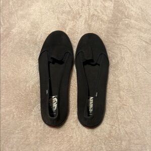 Black Slip-On Women's Shoes